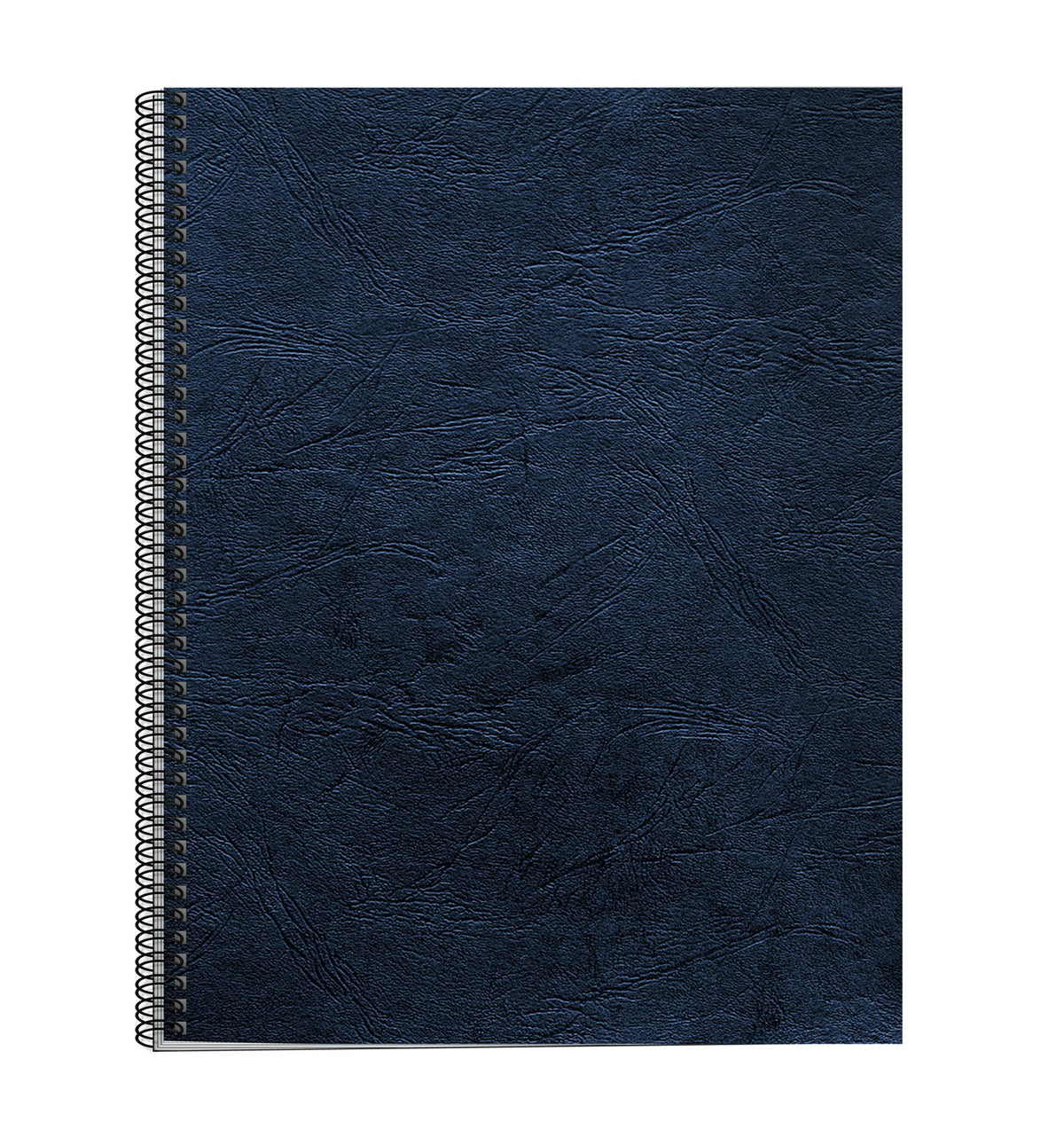 Letter Size Binding Covers Expressions Grain by Fellowes – 50 Pack, Navy, Model 52124