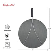 KitchenAid Black / 13 inches / Modern Splatter Screens
