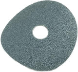 Forney 71572 4-1/2-Inch Blue Zirconium 50 Grit Sanding Disc with 7/8-Inch Arbor