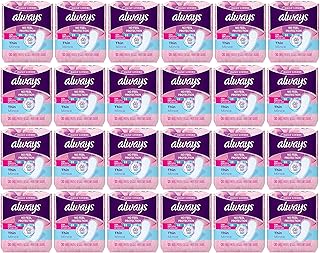 Always Thin Pantiliners - scented - 20 pack (Case of 24)