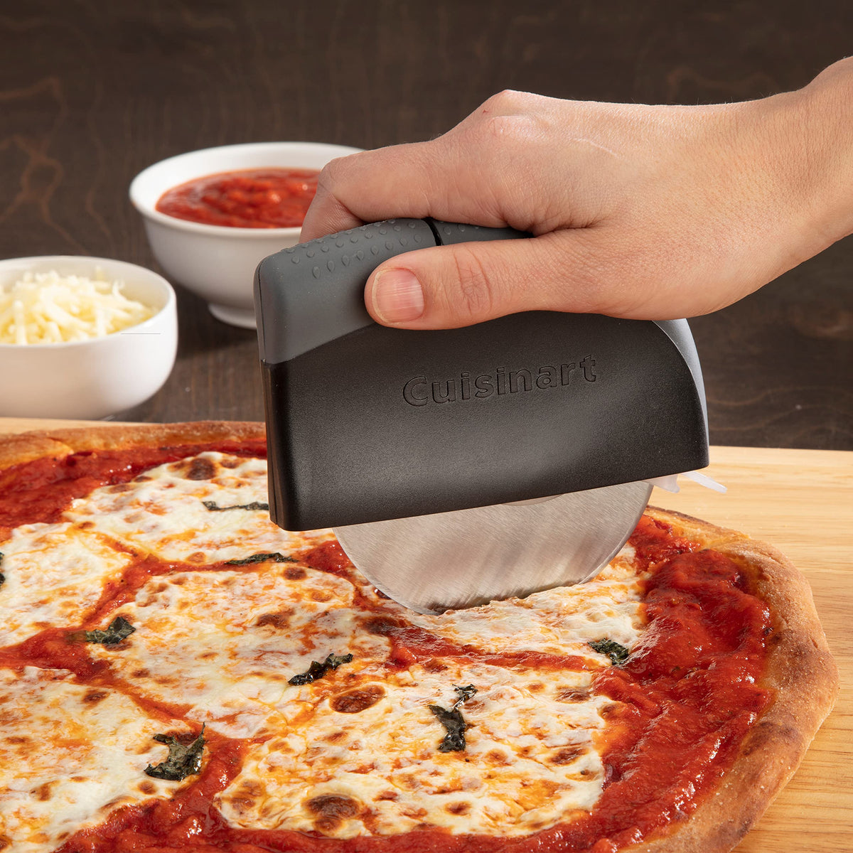 Pizza Wheel Cutter by Cuisinart – Steel, Pizza Wheel Cutter, Model CPS-006