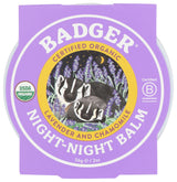 Balm Night Tin Organic, 2 Ounce by Badger – 2 Ounce (Pack of 1), Model 634084160017