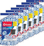 O-Cedar MicroTwist MAX Microfiber Refill (Pack of 6)