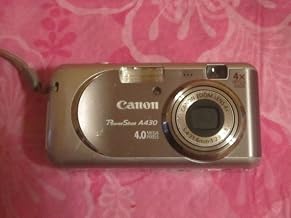 Canon PowerShot A430 4MP Digital Camera with 4x Optical Zoom (Renewed)