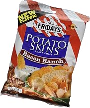 TGI Fridays Bacon Ranch Potato Skin chips, 3 Ounce -- 6 per case.