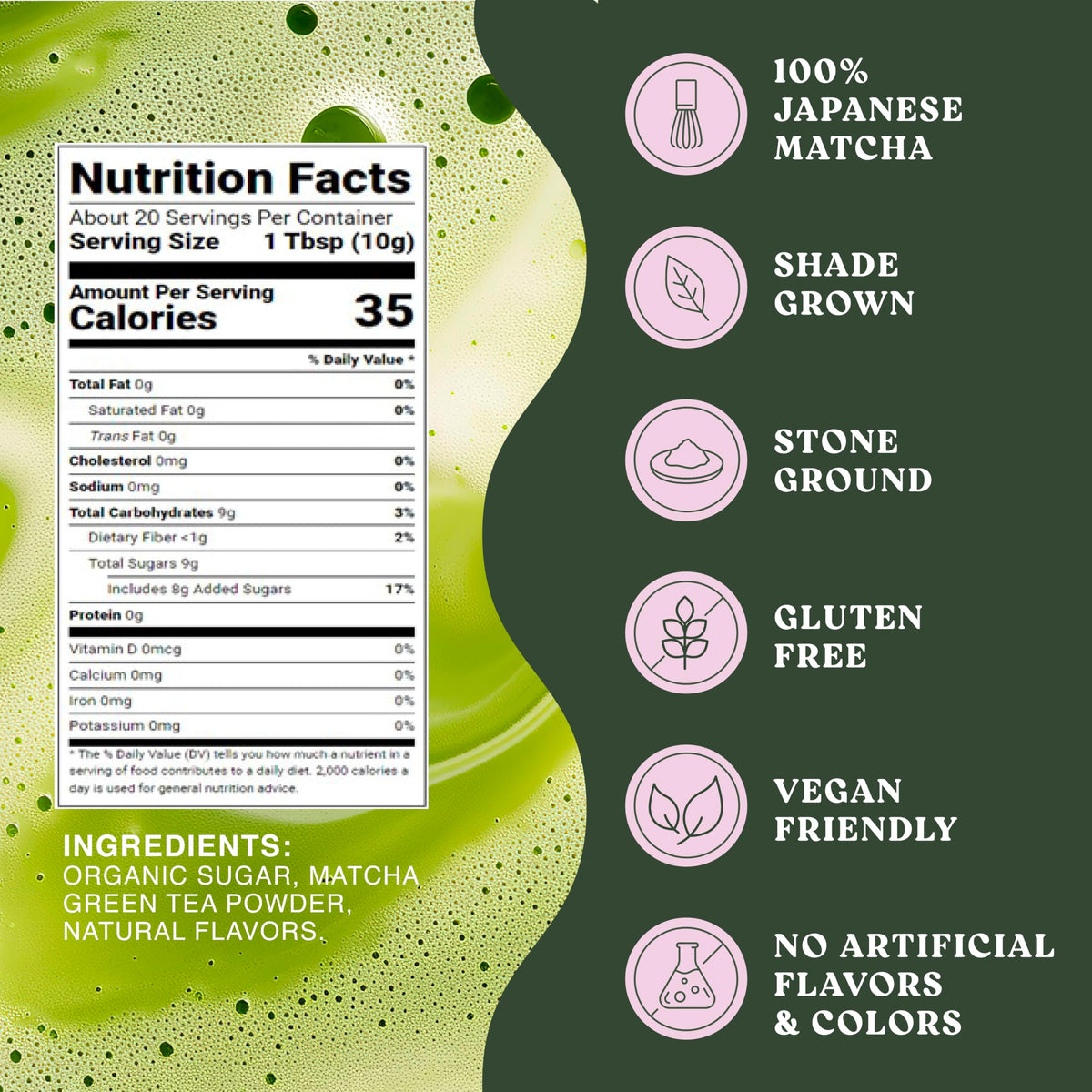 Hazelnut Frappe & Latte Instant Mix (20 Sticks) - The Harmony Matcha Lavender (10 Sticks) by The Frozen Bean – 1 Count (Pack of 30)