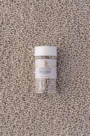 Silver French Dragees by India Tree – 3.3 Ounce (Pack of 1), Silver, Model 34620