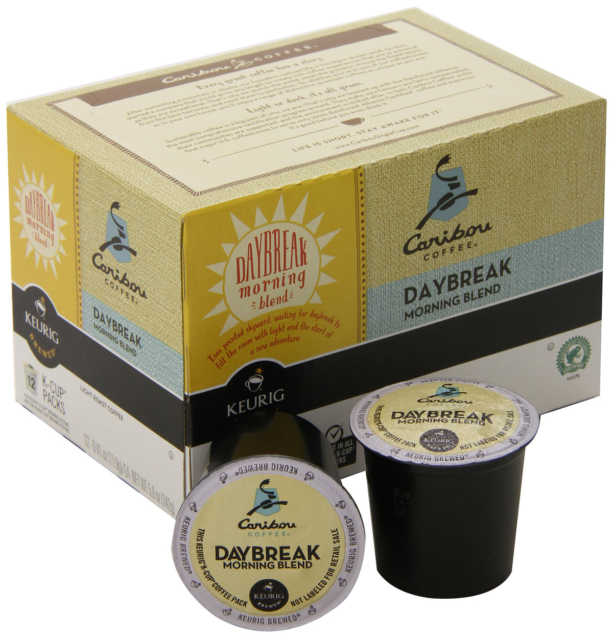 Caribou Coffee 2 Count (Pack of 12) / tan / 1 Single-Serve Capsules & Pods