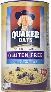 Quaker Oats Select Starts Quick One Minute Oaks GLUTEN FREE