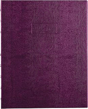 Blueline NotePro™ Executive Notebook, Indexing System, Refillable, Hard Cover, 9.25" x 7.25", 150 Ruled Pages, Grape (A7150.RAS)