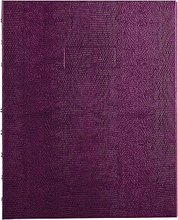 Blueline NotePro™ Executive Notebook, Indexing System, Refillable, Hard Cover, 9.25" x 7.25", 150 Ruled Pages, Grape (A7150.RAS)
