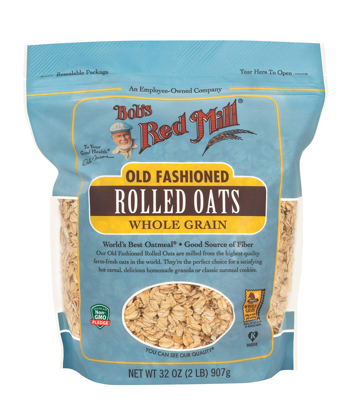 Bob's Red Mill 32 Ounce (Pack of 1) / Resealable / No Color Breakfast Foods