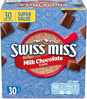 Swiss Miss Milk Chocolate Hot Cocoa Mix, 1.38 oz., 30-ct (4-pk)