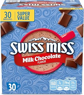 Swiss Miss Milk Chocolate Hot Cocoa Mix, 1.38 oz., 30-ct (4-pk)