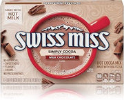 Swiss Miss Simply Cocoa Milk Chocolate Flavored Hot Cocoa Mix, 0.85 oz., 8-Count Envelopes