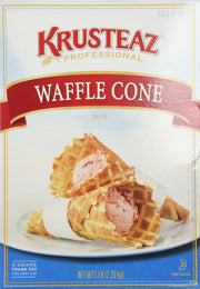 WAFFLE CONE Mix 5lb (2 Bags) Restaurant Quality by Krusteaz – 80 Ounce (Pack of 2), Pack of 2, Model 041449100500x2