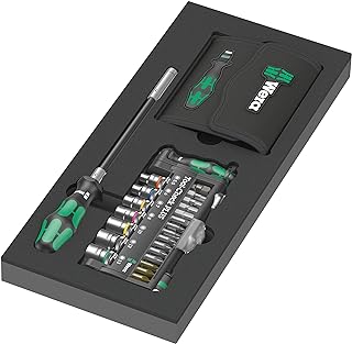 Wera 05150150001 9750 Foam Insert Kraftform Kompakt and Tool-Check Plus Set 1, 57 Pieces