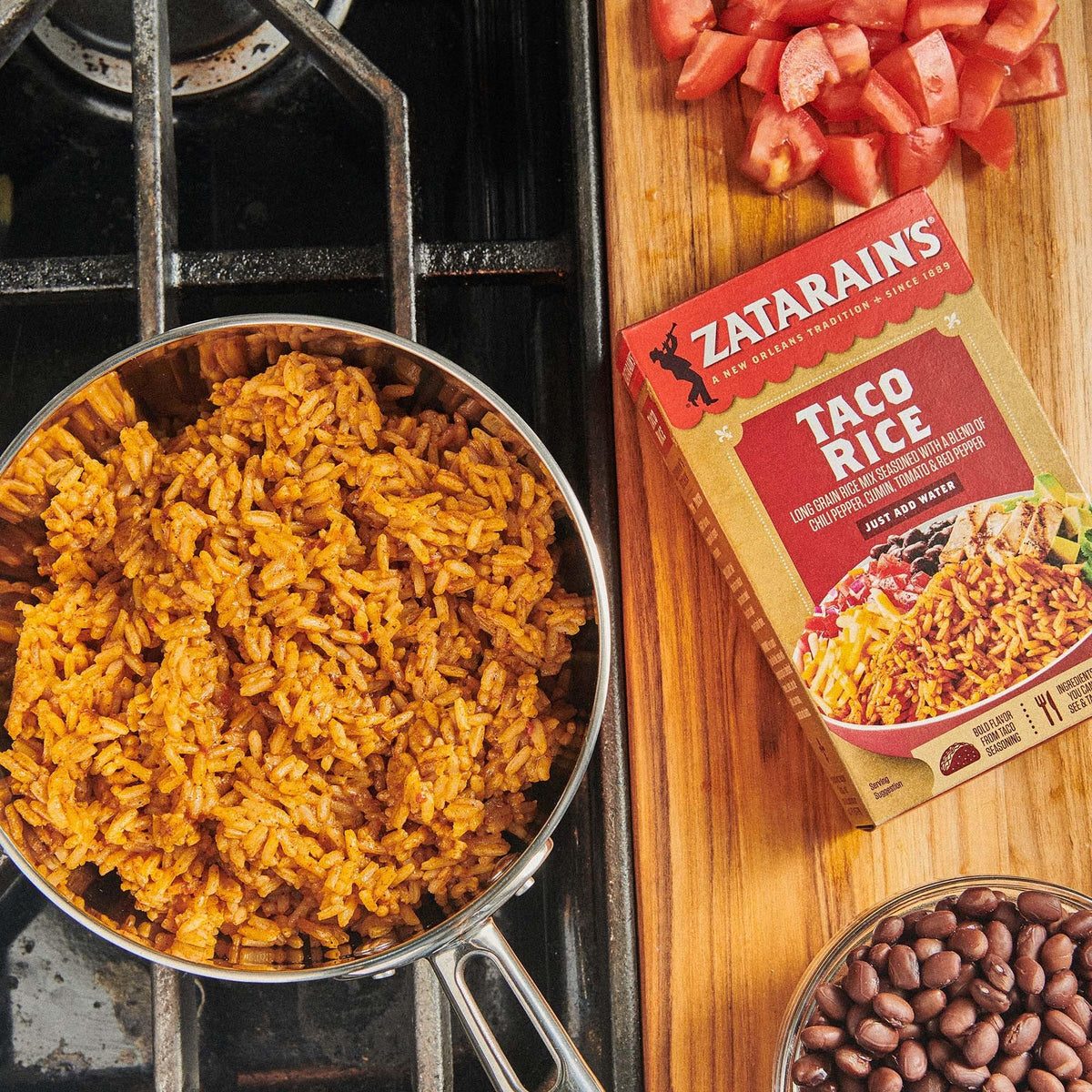 Taco Rice by Zatarain's – 6.9 Ounce (Pack of 12), Pack of 12