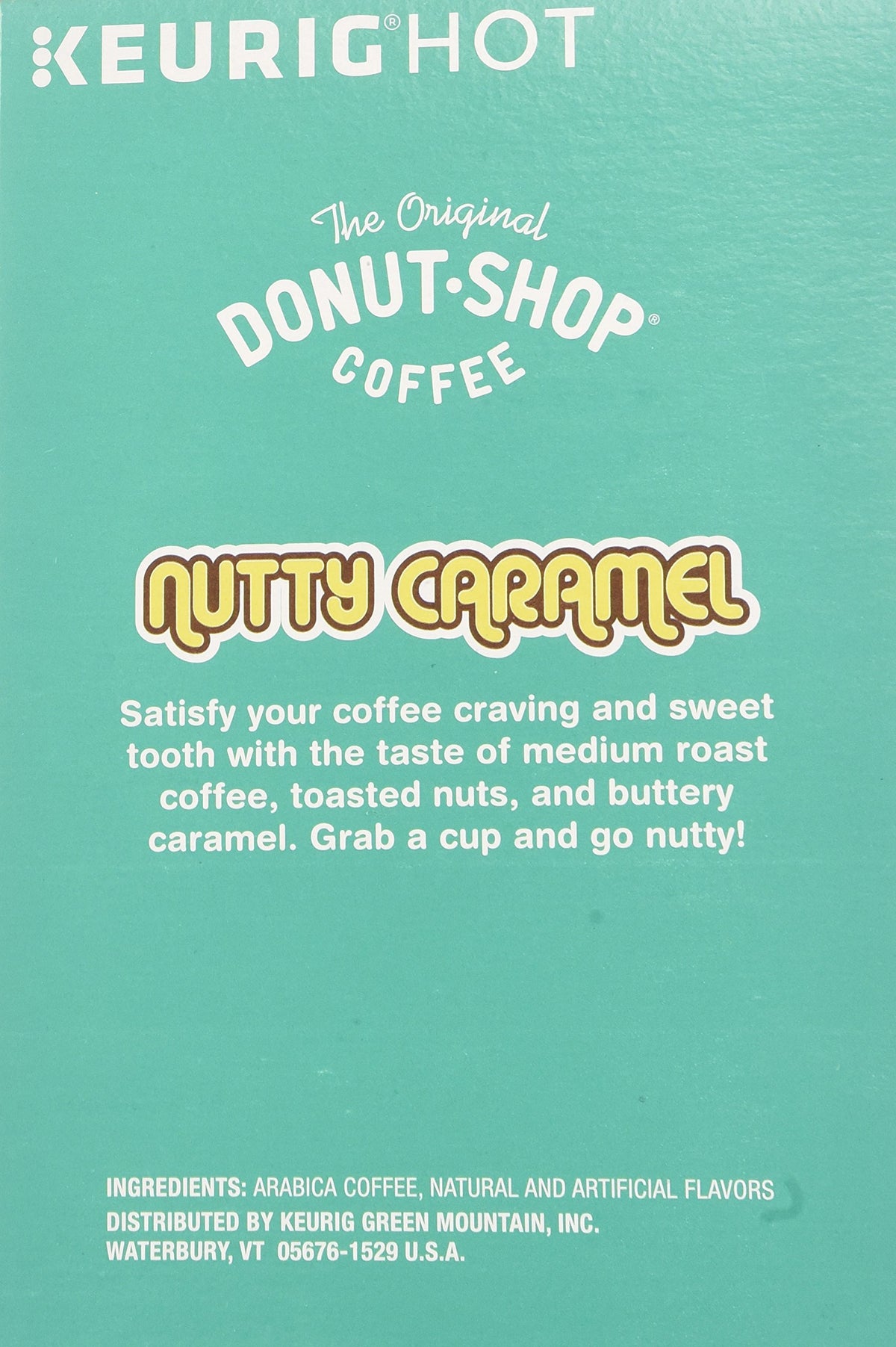Nutty Caramel - 18 ct by The Original Donut Shop – Pack of 18, Model 114624