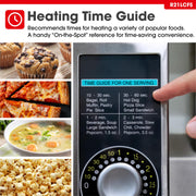 R-21LCFS Medium Duty Commercial Microwave (Dial Timer by Sharp – 1.0 cubic_feet, Stainless Steel, Silver