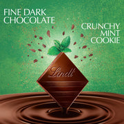 EXCELLENCE Mint Cookie Dark Chocolate Candy Bar by Lindt – Full Size