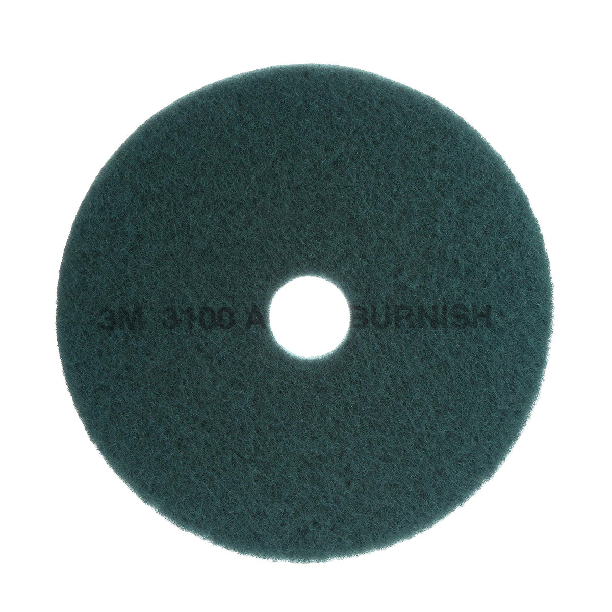 Aqua Burnish Pad by 3M – 24 inches, Bamboo, Aqua, Pack of 5, Model 048011174384