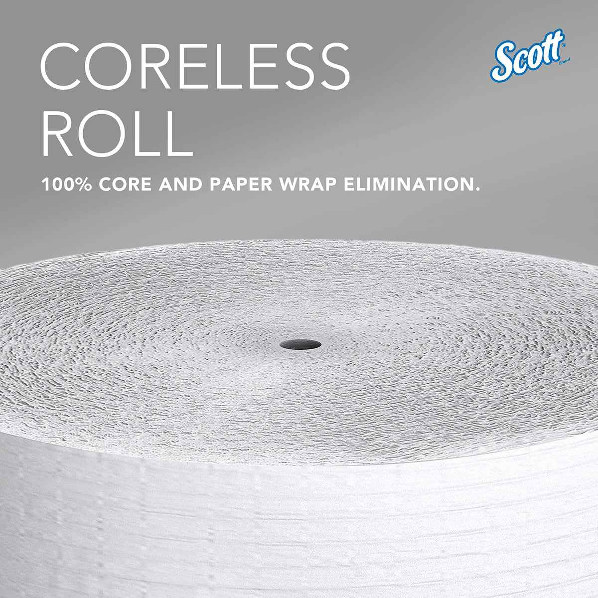 Scott Professional Coreless Jumbo Roll Toilet Paper – Bulk, 12 Rolls (07005)
