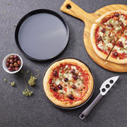 Iron Pizza Pan 24 cm by PADERNO – 22, 24 cups, Alloy Steel, Blue, Model 11740-24