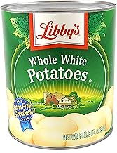 Libbys Whole White Potatoes - no. 10 can, 6 cans per case