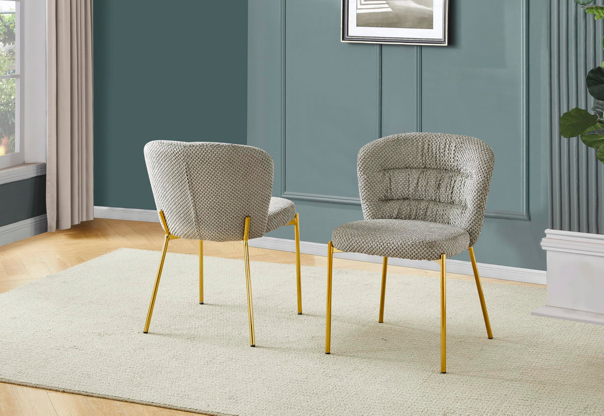 Best Quality Furniture Gray / Gold / Contemporary / 1 Chairs