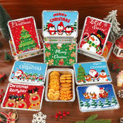 Peony Man Christmas Foil Pans with Lids, 8.5 x 6.3 Inch, 48 Pack