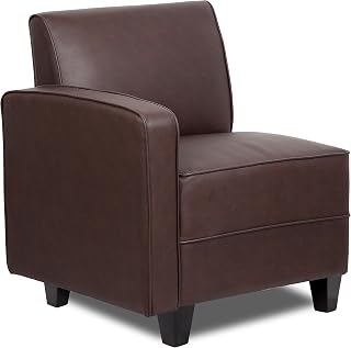 Boss Office Products Boss Office Bomber Brown Sectional Sofa Right Arm (BRS1RA-BB)