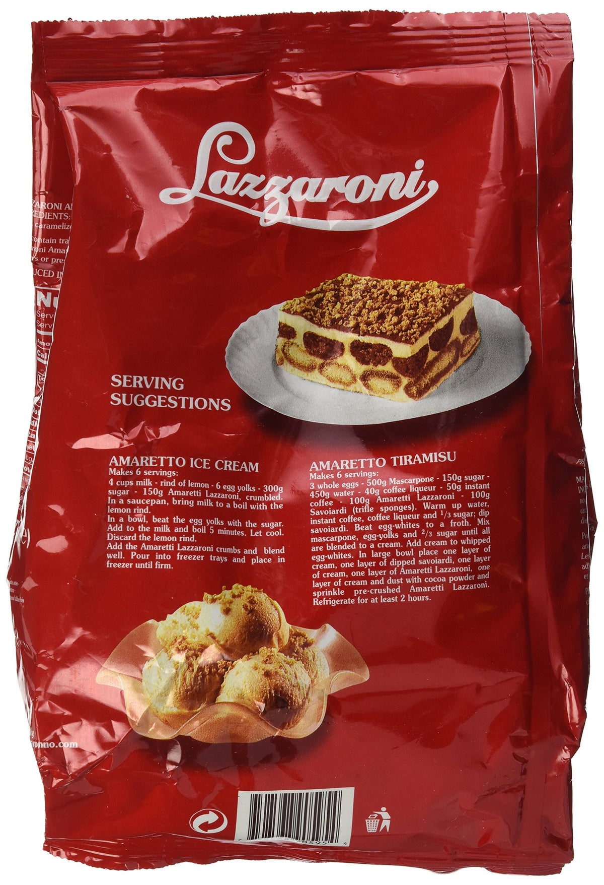 Amaretti Cookie Snaps by (7 ounce) by Lazzaroni – 7 Ounce (Pack of 1), Keh00126731, Model DB-L36F-1CXE