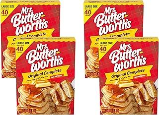 Mrs. Butterworth's Mrs. Butterworth Pancake and Waffle Mix, 32 Ounce (Pack of 4)