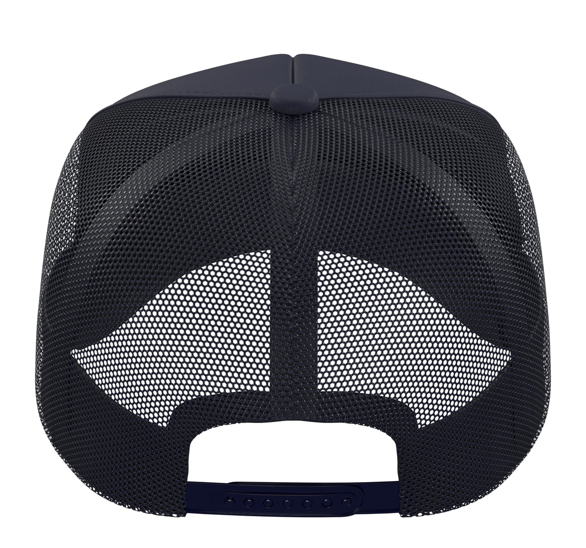 Chital Axis Deer Trucker Hat with Adjustable Mesh Back by Chital Axis Deer Lovers Shop – Polyester, Navy Blue
