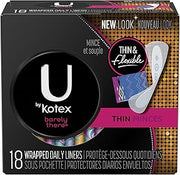 U by Kotex Barely There Liners, Light Absorbency, Unscented