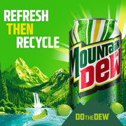 Soda, 12 Fl Oz Cans (Pack of 12) by Mountain Dew – 12 Fl Oz (Pack of 12), Clear, Pack of 12, Model 83776