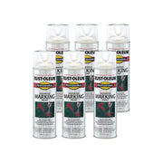 Rust-Oleum 15 Ounce (Pack of 6) / Clear / 1 Spray Paint