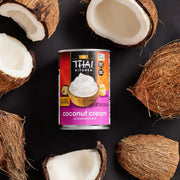 Unsweetened Coconut Cream by Thai Kitchen – 13.66 Fl Oz (Pack of 6), Stainless steel, Pack of 6, Model 737628010929