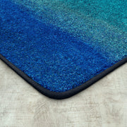 Colorwash 10'9" x 13'2" Area Rug in Color Marine by Joy Carpets – 10'9" x 13'2" (Rectangular), Nylon, Marine, Model 2144G-01
