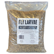 Flock Fest 10 Lbs Bag Fly Larvae by Buffalo Tools – Brown, Model DBSFL10