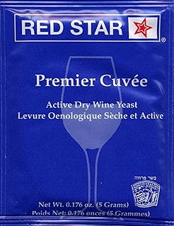 Red Star Premier Cuvee Wine Yeast, 5g - 5-Pack