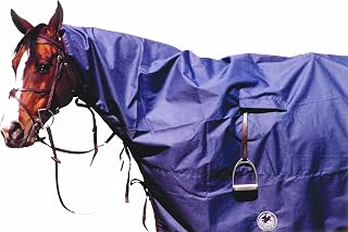 Centaur Rain Sheet Large Horse Navy