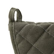 15" Green Sage Commercial Oven Mitt by Winco – 15", Fabric, Sage Green, Model OMF-15