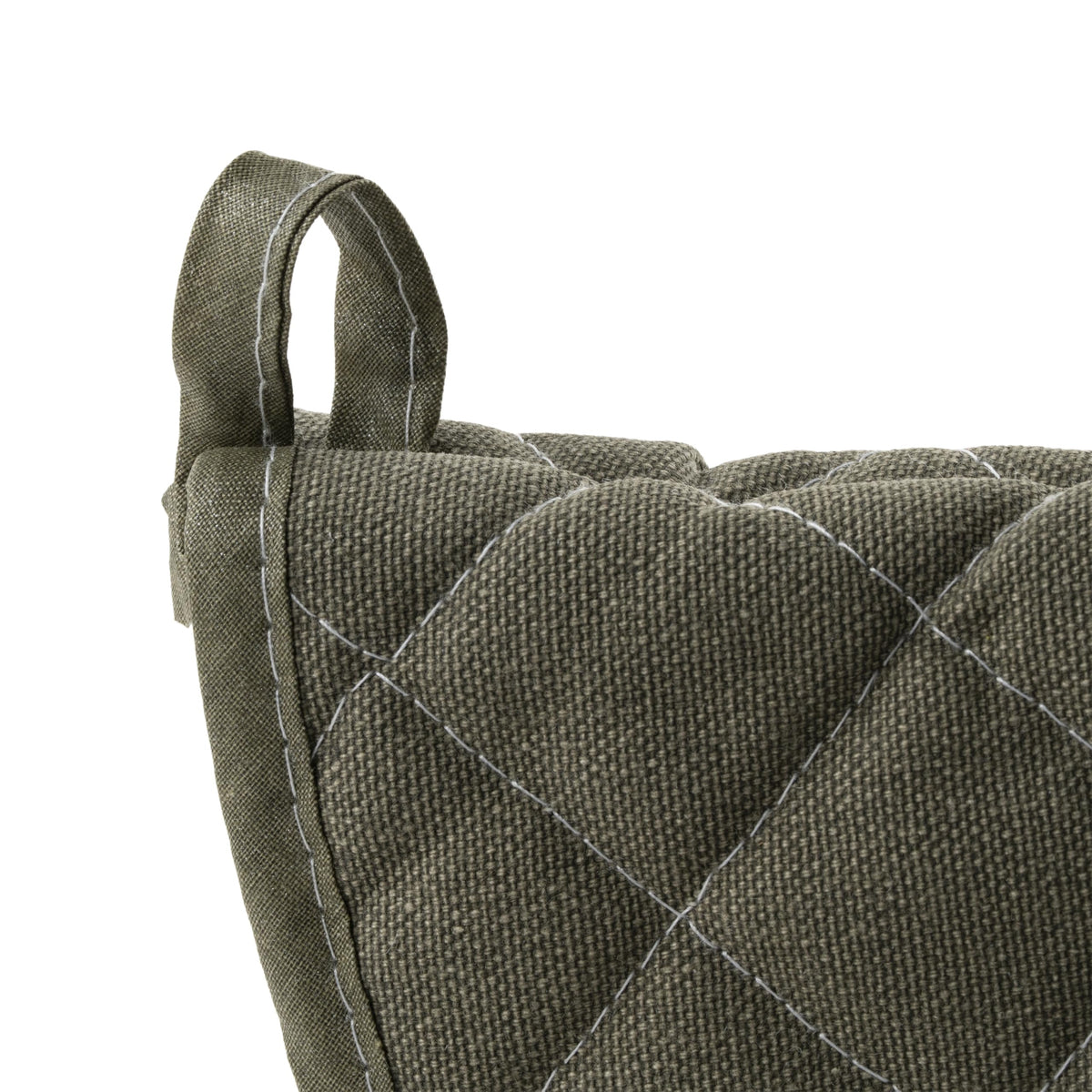 15" Green Sage Commercial Oven Mitt by Winco – 15", Fabric, Sage Green, Model OMF-15
