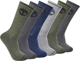 Timberland Men's 6-pack Crew Socks