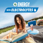 Energy White Peach with Electrolytes Beverage by V8 – Pack of 6 (8 Fl Oz), Model 200000029746