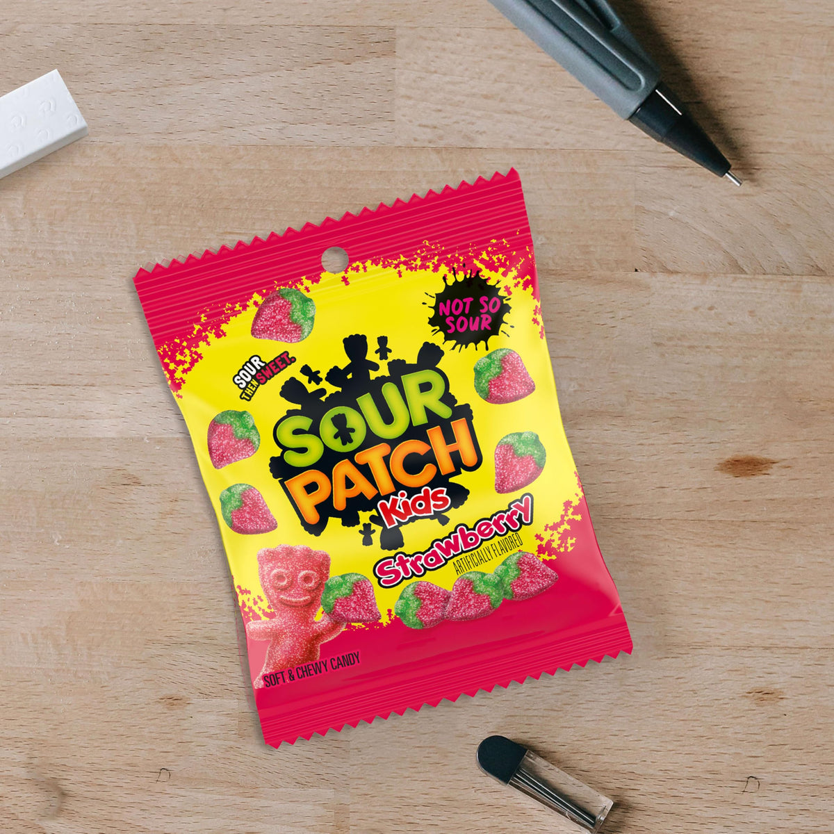 Sour Patch Kids Strawberry / 3.5 Ounce (Pack of 12) / 1 Gummy Candy