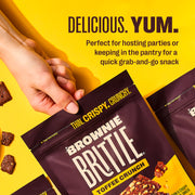 Brownie Brittle Toffee Crunch / 5 Ounce (Pack of 6) / 1 Brittle