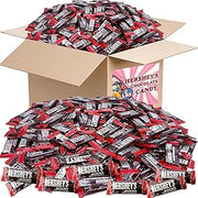 HERSHEY'S Special Dark Mini Chocolate Bars, 2 LB Bulk, Mildly Sweet Chocolate Candy Snack Size Bars, Individually Wrapped Dark Chocolate Candy Bars, for Parties, Office Bowl
